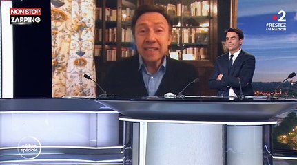 Quand Julian Bugier se moque de la décoration chez Stéphane Bern en plein direct (vidéo)