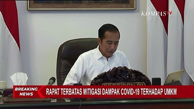 Jokowi: Saya Minta Usaha Mikro dan Ultra Mikro Masuk dalam Skema Bantuan Sosial