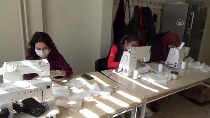 Karapınar KOMEK tarafından 5 bin maske üretildi