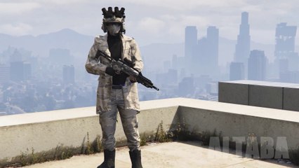 Roof and Snow Camouflage | Best Female Outfits in GTA ONLINE