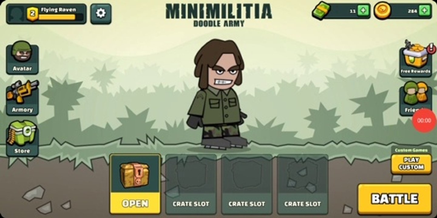 Mini Militia Game | Record on live | Game play