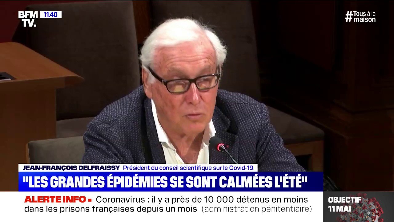 Jean-François Delfraissy, président du conseil scientifique: "Toutes les grandes épidémies se sont calmées à l'été et toutes - ou presque - ont repris en septembre"