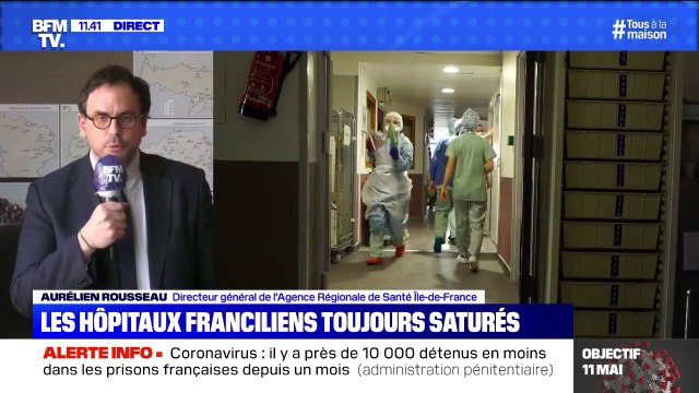 Coronavirus: le directeur de l'ARS Île-de-France décrit une situation toujours extrêmement tendue (...) 2500 malades sont en réanimation
