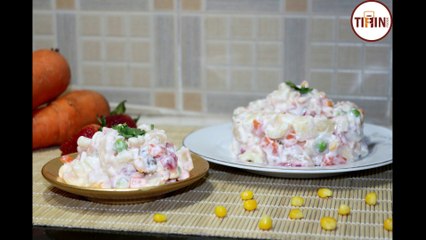 Russian Salad Recipe By Tiffin Foodie ((Ramadan Special)
