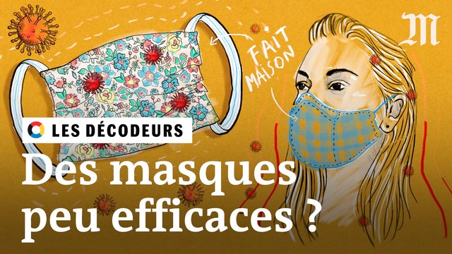 Les masques faits maison sont-ils efficaces contre le coronavirus ?