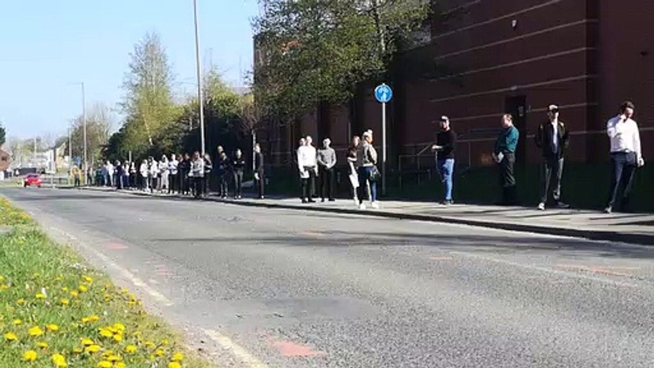 Morrisons queue