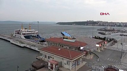 Gökçeada'ya yarın fırtına nedeniyle tüm feribot seferleri iptal edildi