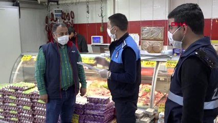 MERSİN Zabıtadan koronavirüse karşı sıkı denetim