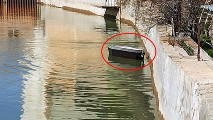 Çoruh Nehri'nde yüzen tabutlar, büyük paniğe neden oldu