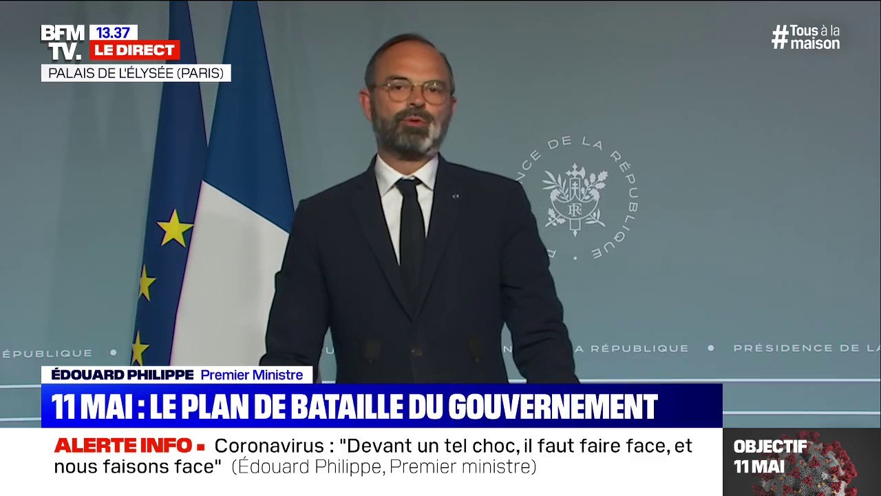 Edouard Philippe annonce porter le plan d'urgence à 11à milliards d'euros