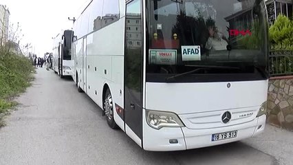 BURSA Katar'dan dönen vatandaşlardan 201 kişi, 14 günlük karantinadan sonra yurttan ayrıldı-2