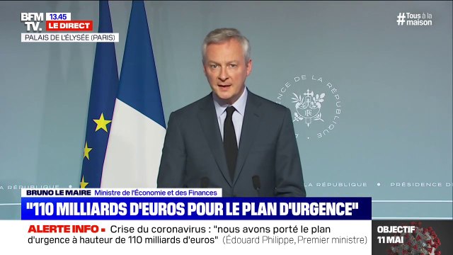 -8% de croissance en 2020 ? Bruno Le Maire prévient que le chiffre n'est pas définitif