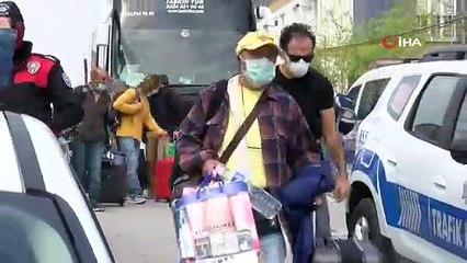 Bursa'da karantina süresi biten 201 kişi evlerine gönderildi
