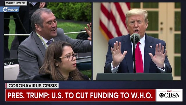 مشادة كلامية بين الرئيس الأمريكي دونالد ترامب ومراسل قناة سي أن أن