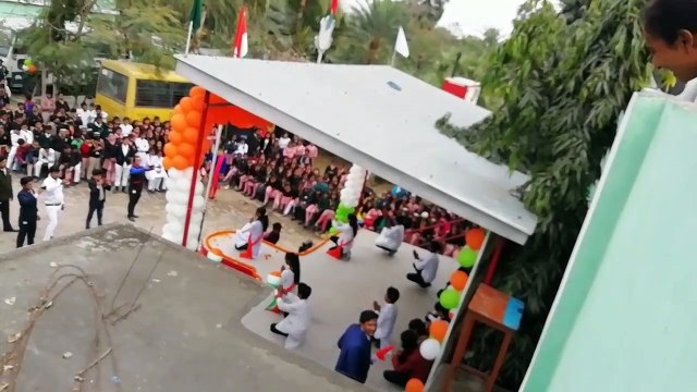 Republic day celebration in lalganj st pauls school