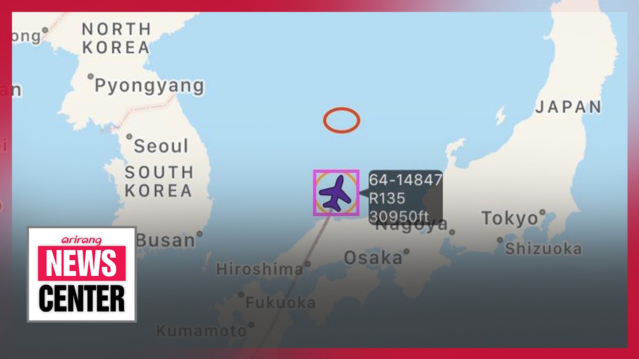 U.S. spy plane seen over East Sea after N. Korea's launch of cruise missiles