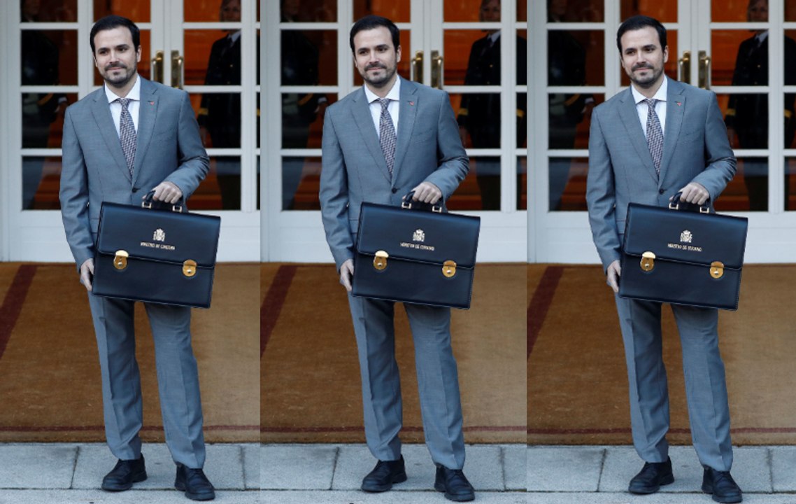 Alberto Garzón: "Y este tío es ministro del Gobierno de España..."