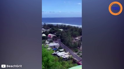 La Réunion : course-poursuite épique entre un surfeur et un hélicoptère de la gendarmerie