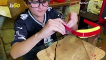 12-Year-Old Mexican Boy Uses 3D Printer to Make Masks & Visors to Give to Medics!