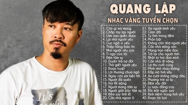 Nhạc Vàng Buồn Chọn Lọc Càng Nghe Càng Hay - Nhạc Vàng Quang Lập Tổng Hợp