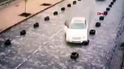 Ukrayna'da dolandırıcı ile polis arasındaki kovalamaca böyle son buldu