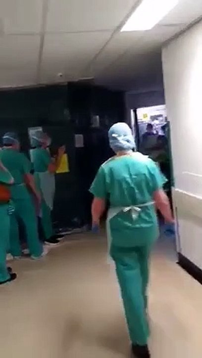 Watch as West Lothian coronavirus patient woken from induced coma on Good Friday leaves ICU to recover at Royal Infirmary Edinburgh