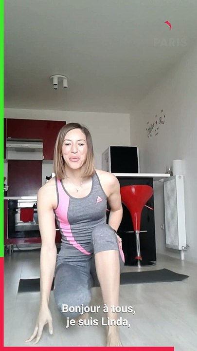 Paris chez vous : cours de stretching "intermédiaire" avec Linda, coach sportive à la Ville de Paris