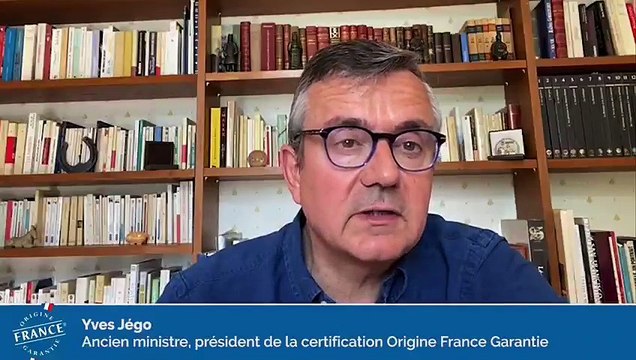 Message d'Yves Jego Président de l'association ProFrance - Origine France Garantie