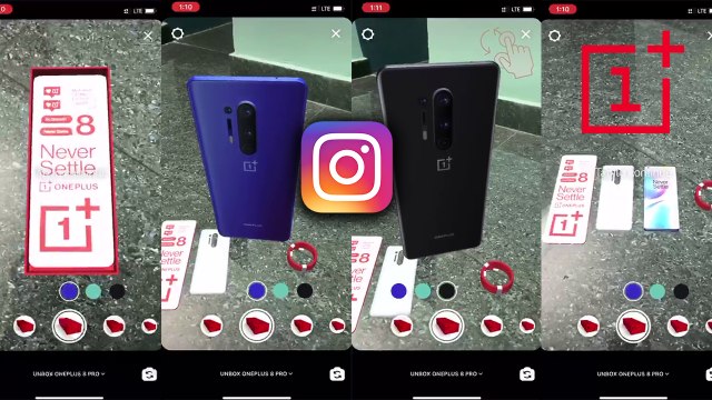 Oneplus 8, Oneplus 8 Pro Virtual Unboxing Video Using Instagram