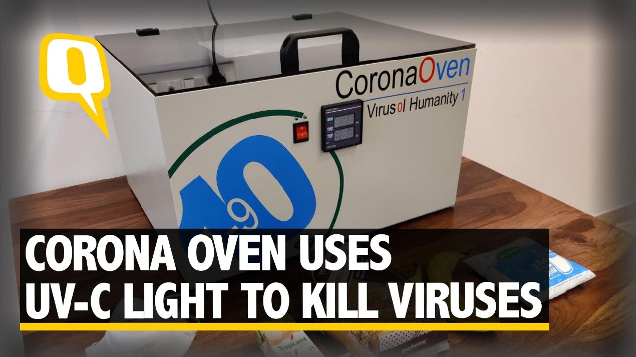 This Corona Oven Uses UVC Light to Kill Viruses The Quint video