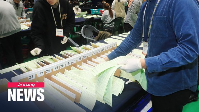 Vote counting underway in South Korea's 21st general election