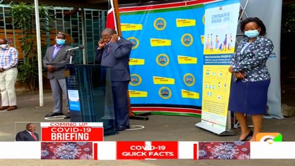 CS Kagwe Breaks Covid-19 Safety Rules