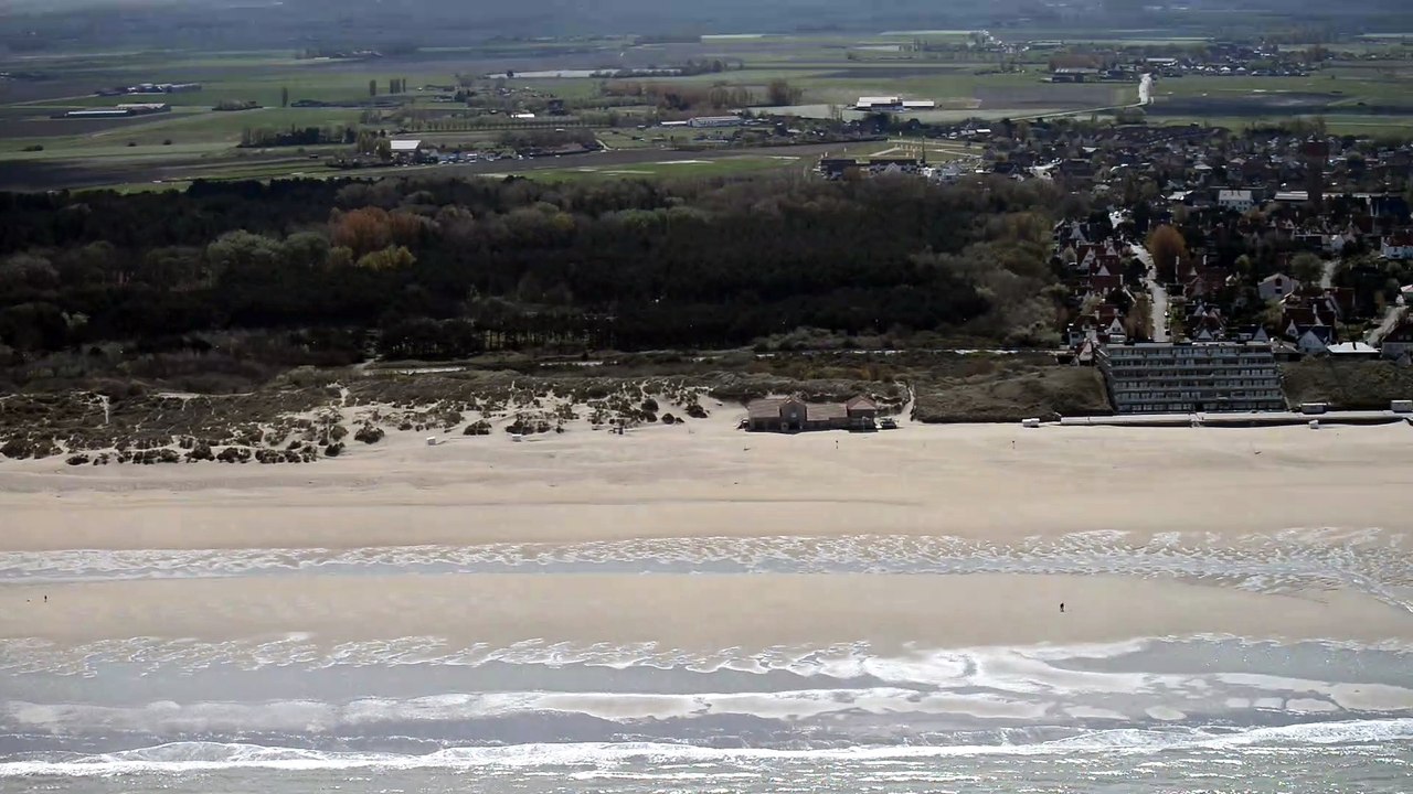 Les images insolites des plages belges vides pendant les vacances de pâques