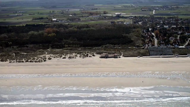 Les images insolites des plages belges vides pendant les vacances de pâques