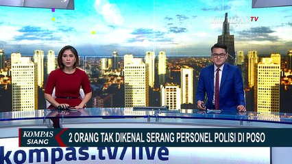 Detik-detik Penyerangan Polisi di Poso oleh Orang Tak Dikenal