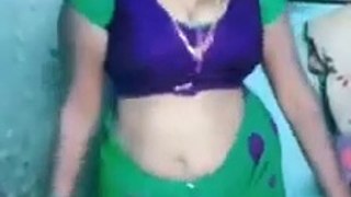 Tamil cute beautiful girls dancing in home