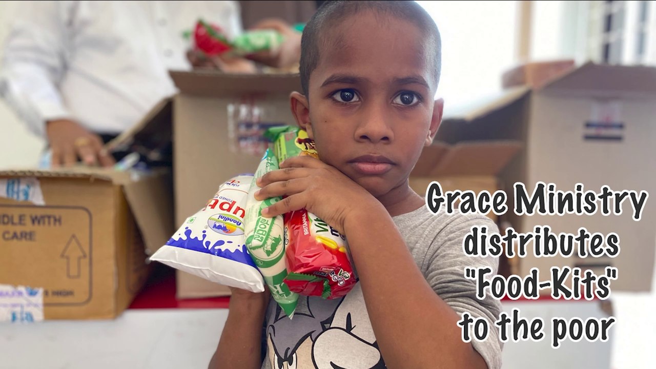 Grace Ministry helps poor families and kids in Mangalore amid lockdown | Charity
