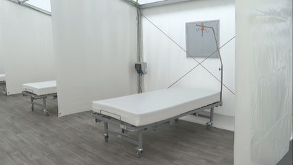 El hospital de campaña en Valencia podría estar en marcha en los próximos días