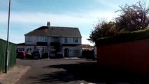 Aftermath of a fire at Westbrooke Grove in Hartlepool