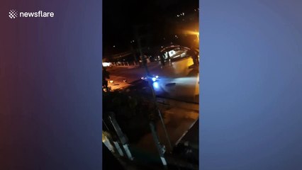 Cows wander around ghost city in the Philippines due to COVID-19 lockdown