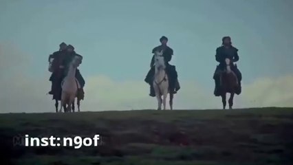 براعة ارطغرل ومقاتليه في القتال مع شيله حماسيه