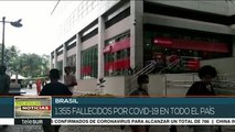 Más de 24 mil contagios y 1355 fallecidos en Brasil por COVID-19