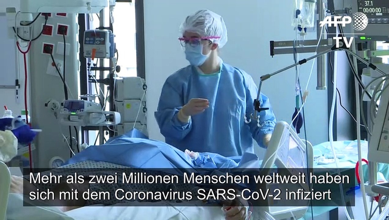 Mehr als zwei Millionen Corona-Infizierte weltweit