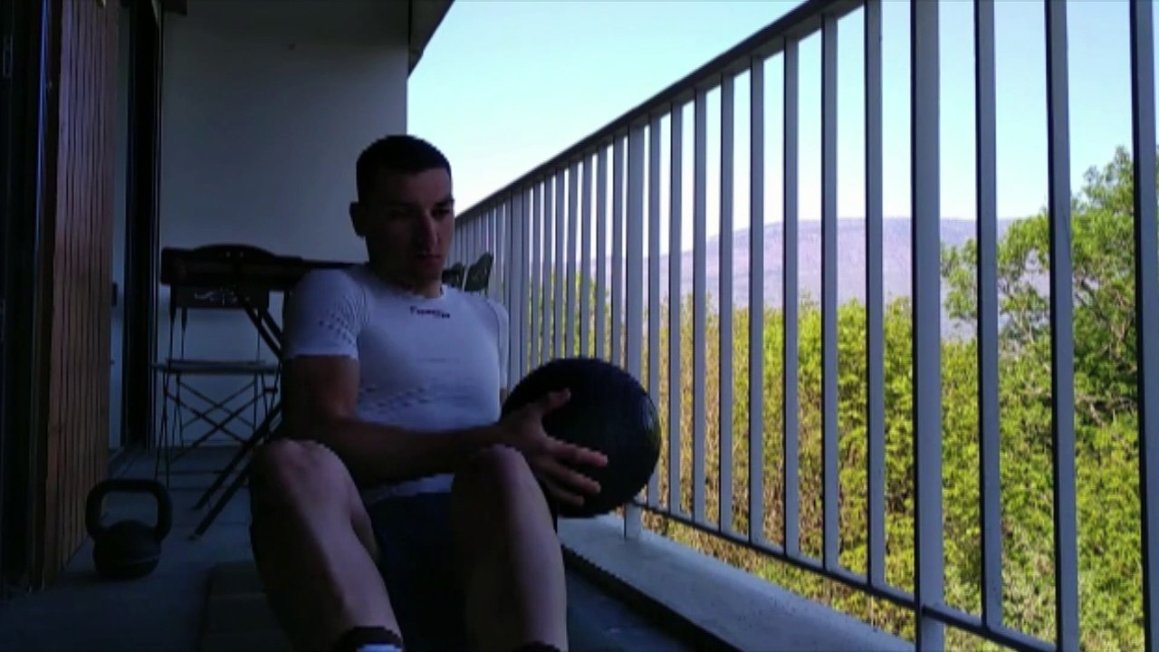 Reportage - Sportif et confiné, Nans Peters