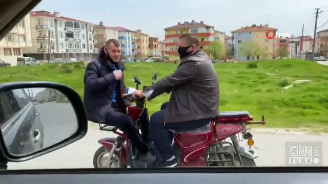 Trafikte tehlikeli koronavirüs önlemi