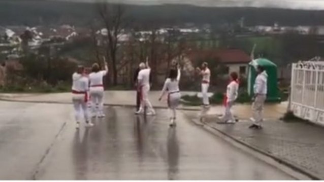 Denunciados los ocho participantes en un encierro simulado en Covaleda (Soria)