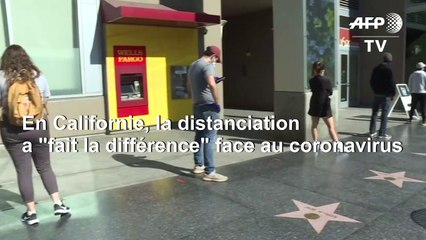 En Californie, la distanciation sociale a "fait la différence" face au coronavirus