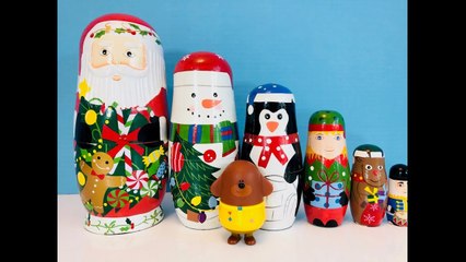 christmas stacking dolls