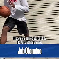Jab Drill with Nassir Little (Portuguese Subtitles)