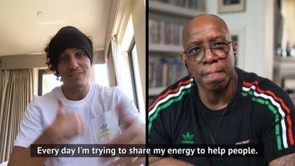 Ian Wright discusses coronavirus isolation with Arsenal stars